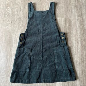 MOVING SALE 📦 BDG Urban Outfitters Corduroy Dress Green Pinafore Small